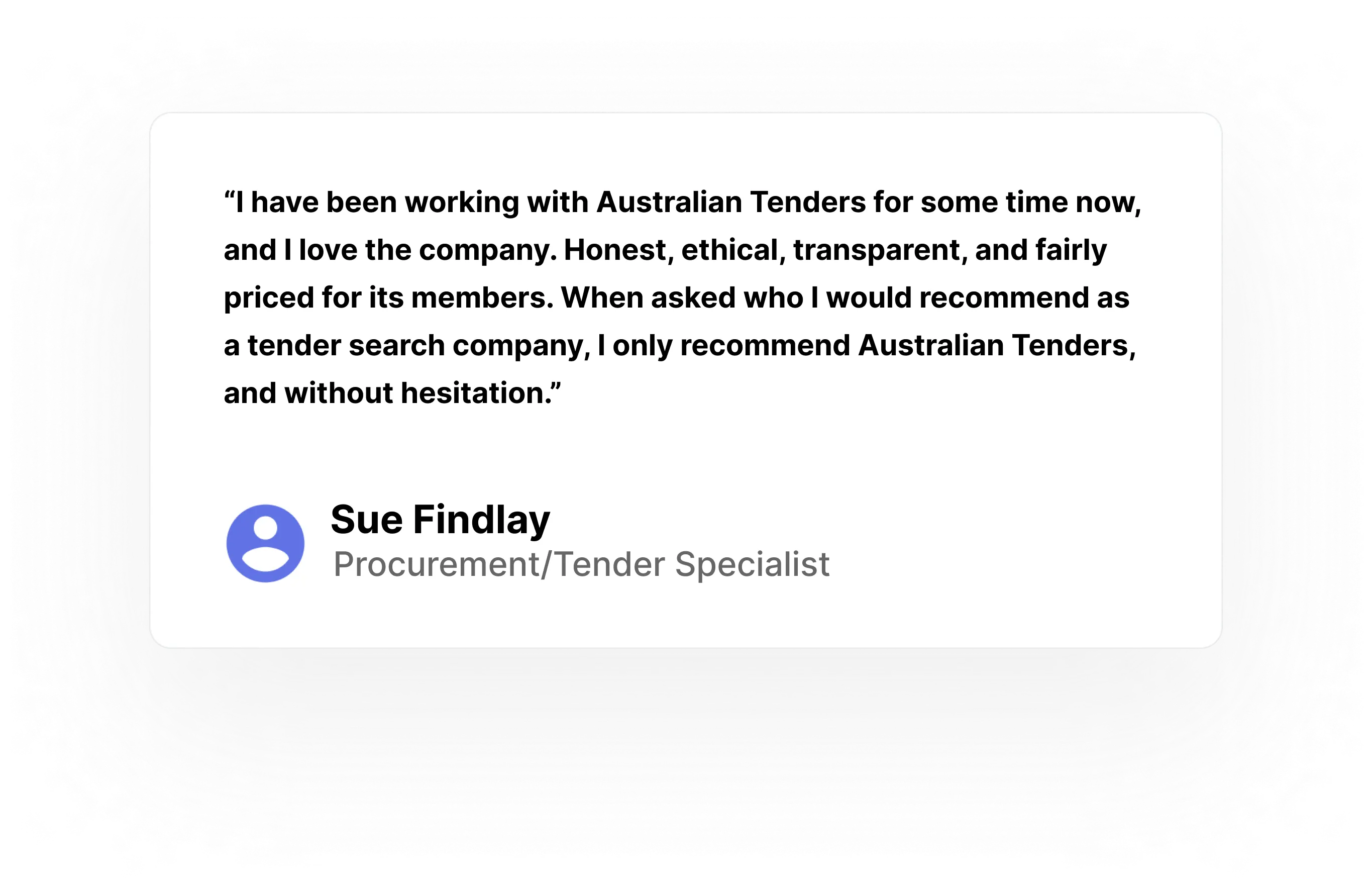 Honest, ethical and transparent